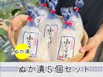 画像1: 水なすぬか漬５個入り (1)