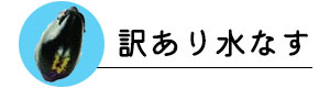 ワケあり水なす