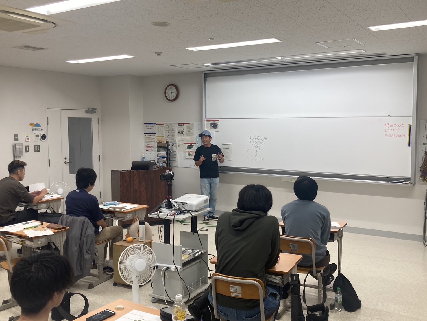 大阪農業大学での講演活動
