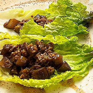 水茄子の万能肉みそ